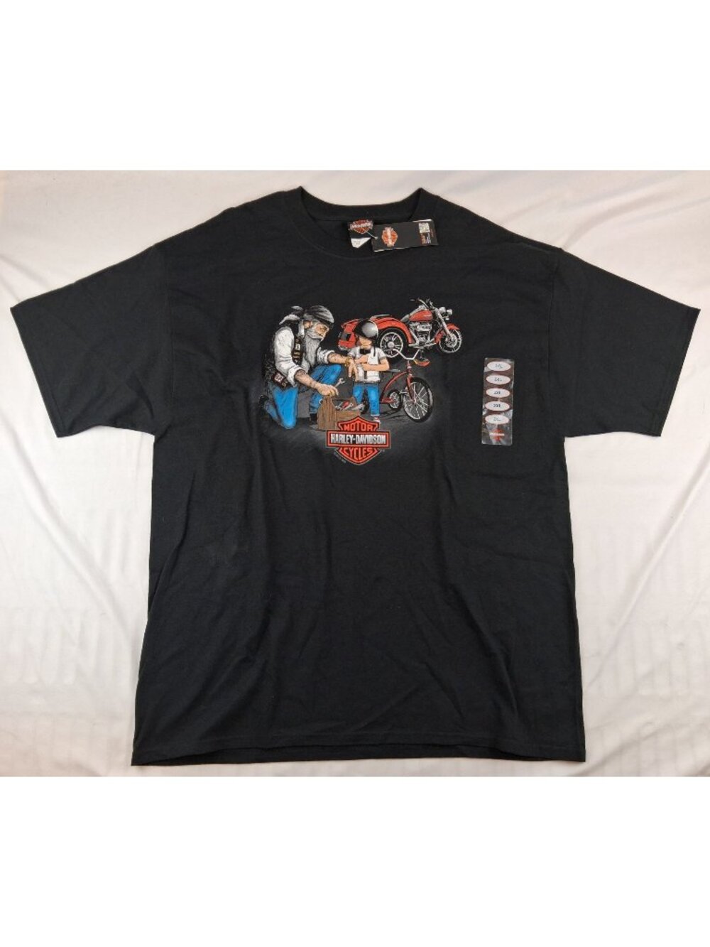 NWT Harley Davidson Family Tradition Rahway NJ T-shirt Size 2XL